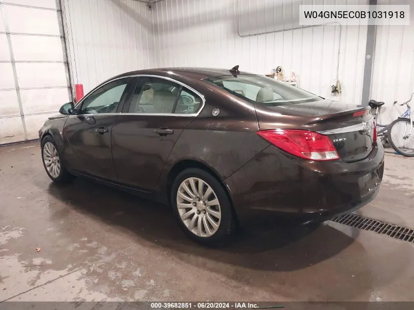 W04GN5EC0B1031918 2011 Buick Regal Cxl Russelsheim