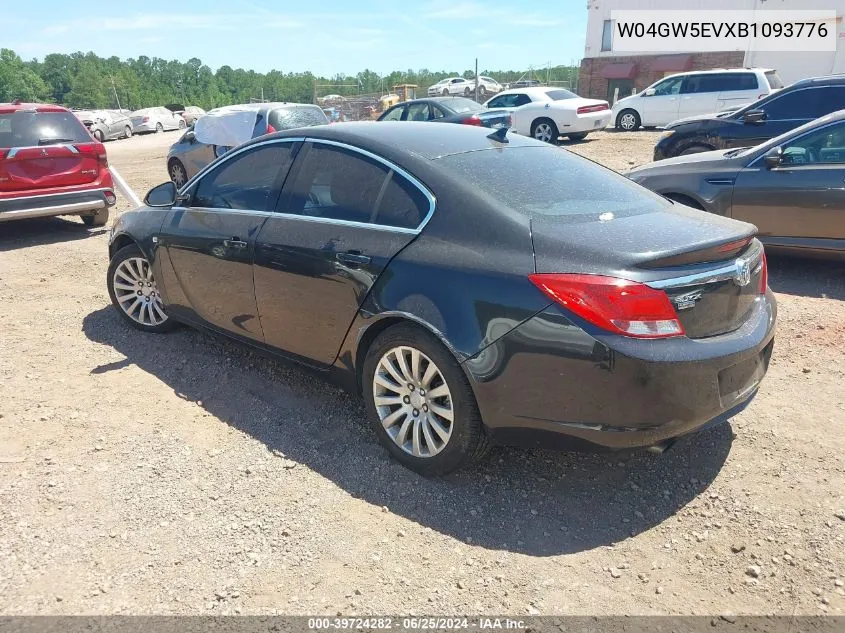 W04GW5EVXB1093776 2011 Buick Regal Cxl