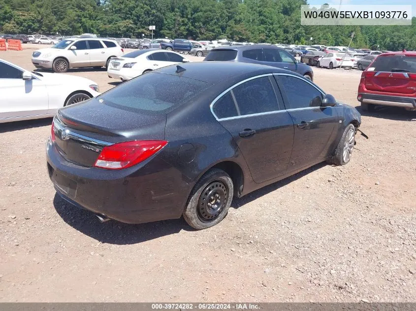 W04GW5EVXB1093776 2011 Buick Regal Cxl