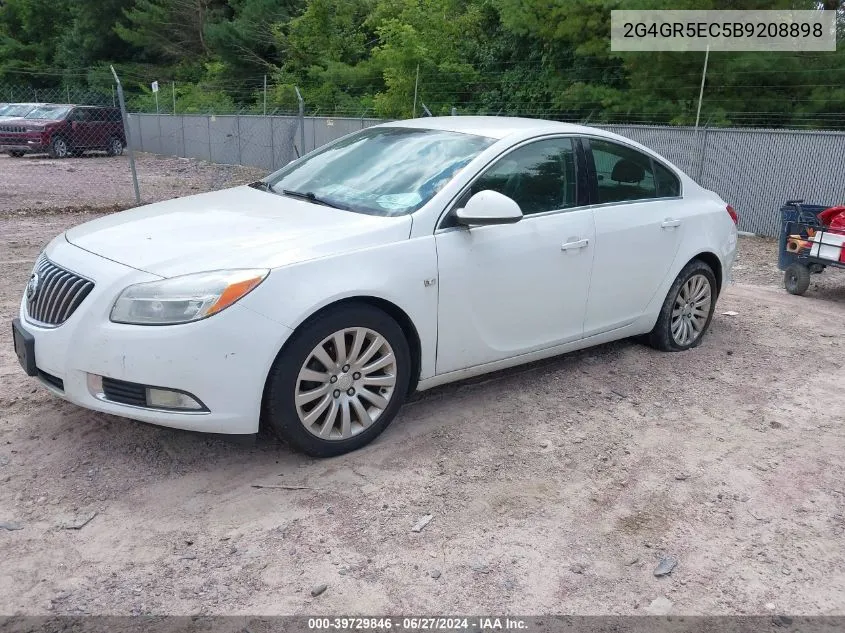 2011 Buick Regal Cxl Oshawa VIN: 2G4GR5EC5B9208898 Lot: 39729846