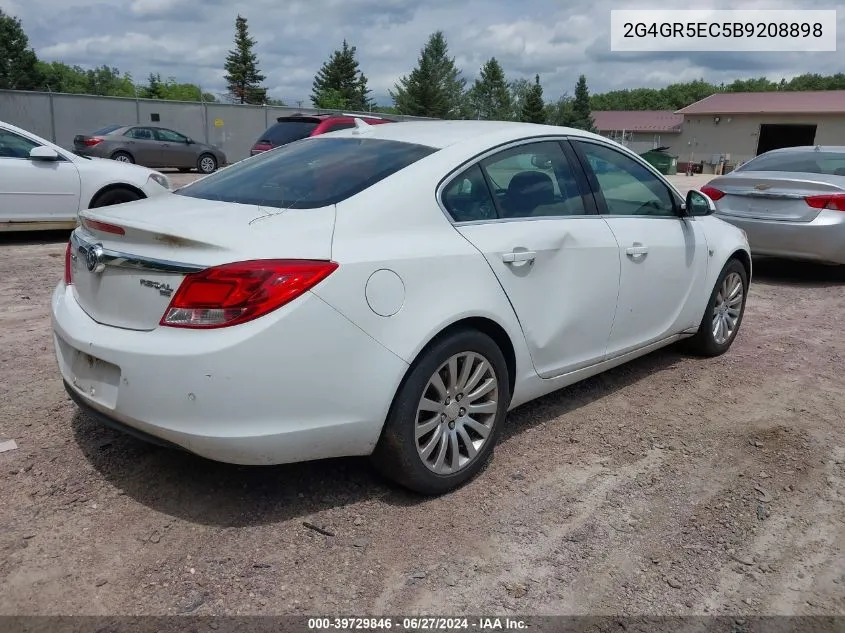 2011 Buick Regal Cxl Oshawa VIN: 2G4GR5EC5B9208898 Lot: 39729846