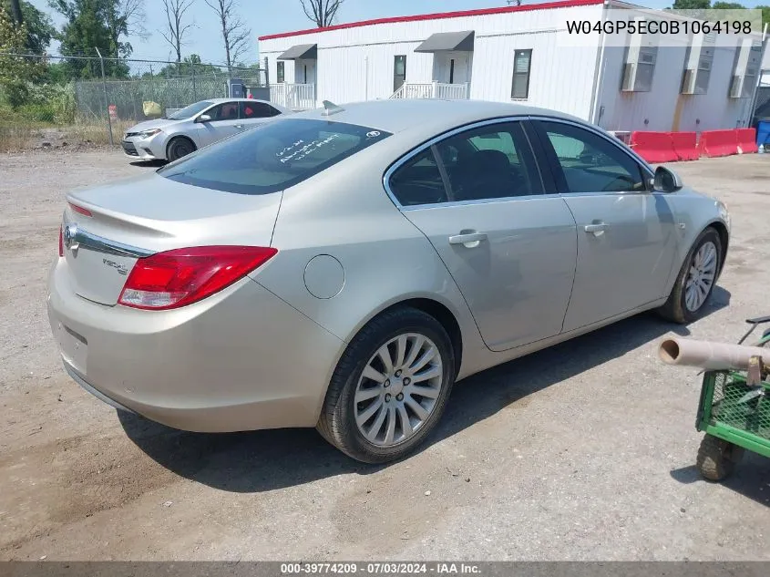 2011 Buick Regal Cxl Russelsheim VIN: W04GP5EC0B1064198 Lot: 39774209