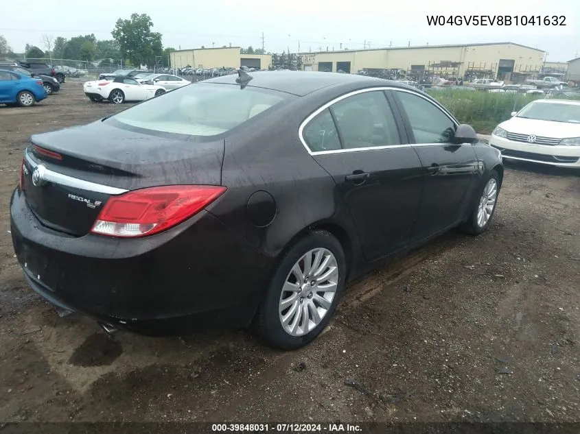 2011 Buick Regal Cxl Turbo Russelsheim VIN: W04GV5EV8B1041632 Lot: 39848031