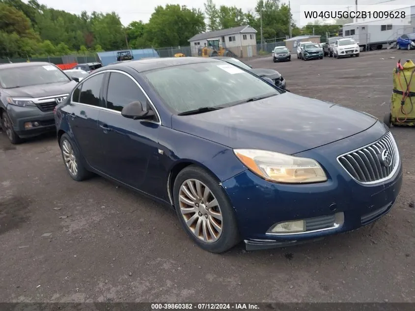 W04GU5GC2B1009628 2011 Buick Regal Cxl Rl6