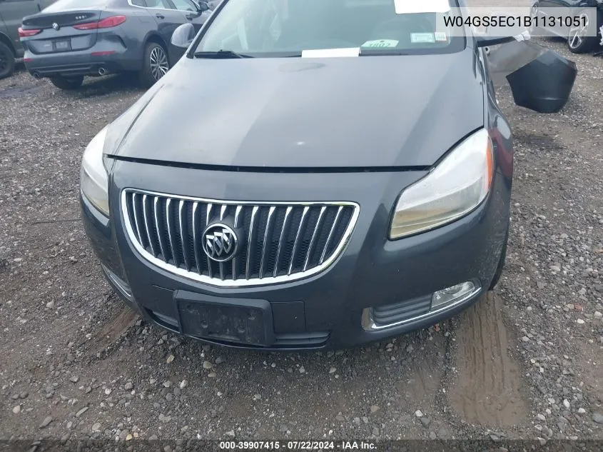 2011 Buick Regal Cxl Russelsheim VIN: W04GS5EC1B1131051 Lot: 39907415