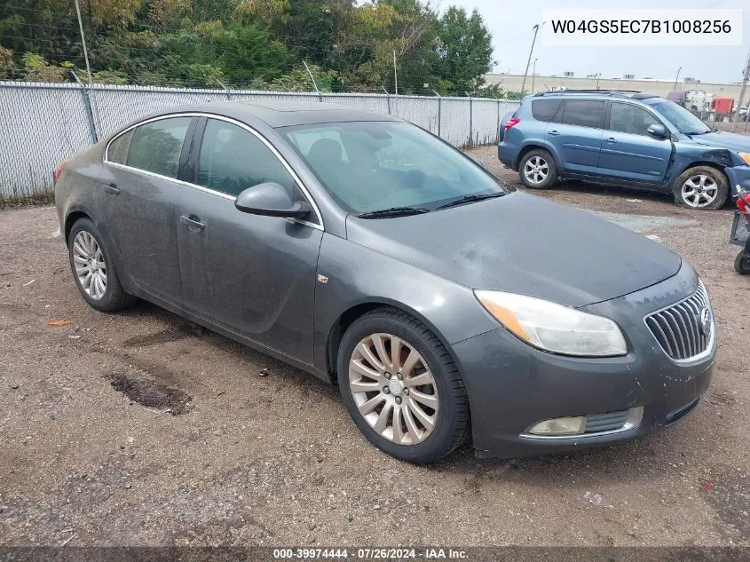 2011 Buick Regal Cxl Russelsheim VIN: W04GS5EC7B1008256 Lot: 39974444