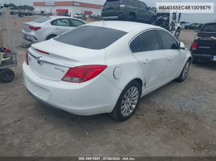 2011 Buick Regal Cxl Russelsheim VIN: W04GS5EC4B1009879 Lot: 39978897