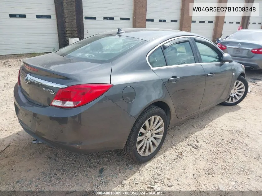 W04GR5EC7B1008348 2011 Buick Regal Cxl Russelsheim