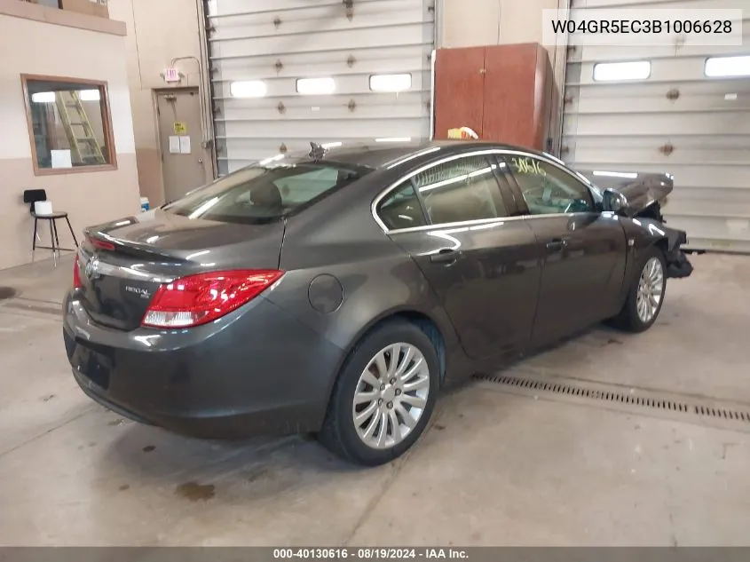 2011 Buick Regal Cxl Russelsheim VIN: W04GR5EC3B1006628 Lot: 40130616