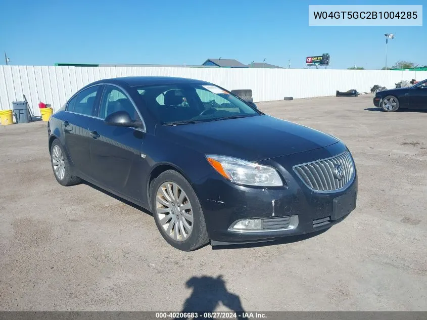 2011 Buick Regal Cxl Russelsheim VIN: W04GT5GC2B1004285 Lot: 40206683