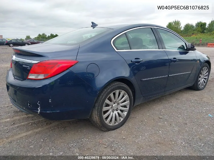 W04GP5EC6B1076825 2011 Buick Regal Cxl Russelsheim