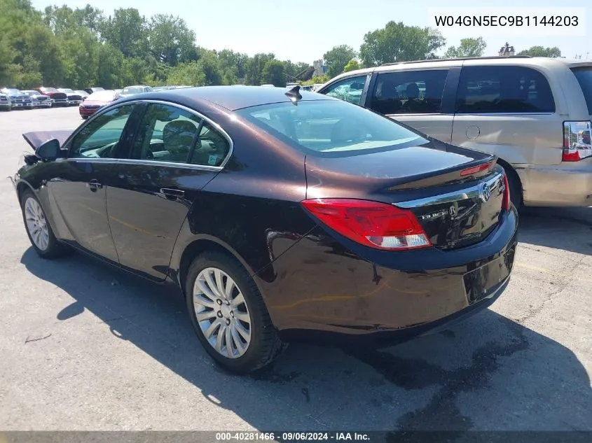 2011 Buick Regal Cxl Russelsheim VIN: W04GN5EC9B1144203 Lot: 40281466