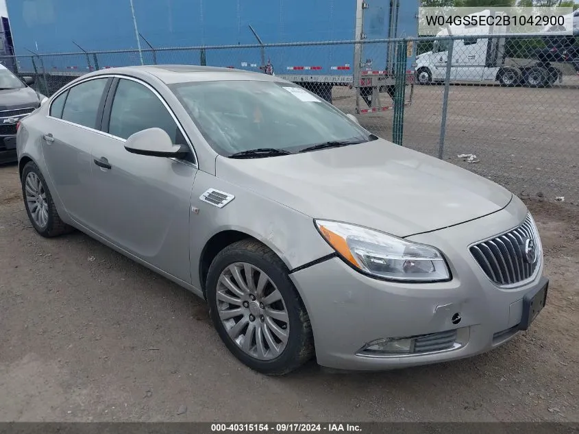 W04GS5EC2B1042900 2011 Buick Regal Cxl Russelsheim