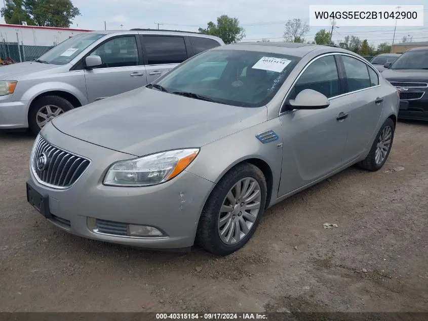 W04GS5EC2B1042900 2011 Buick Regal Cxl Russelsheim