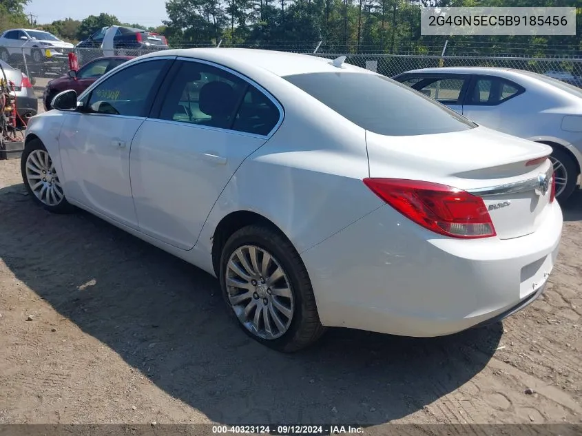 2011 Buick Regal Cxl VIN: 2G4GN5EC5B9185456 Lot: 40323124