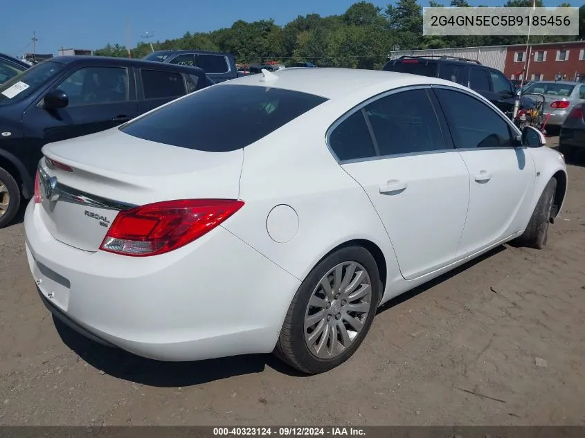 2011 Buick Regal Cxl VIN: 2G4GN5EC5B9185456 Lot: 40323124