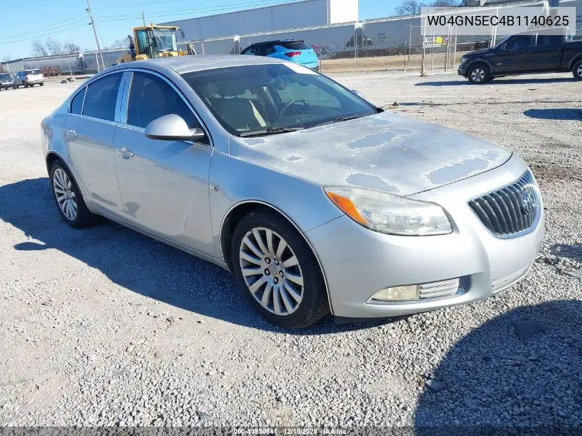 W04GN5EC4B1140625 2011 Buick Regal Cxl Russelsheim