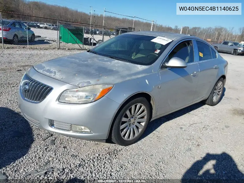 W04GN5EC4B1140625 2011 Buick Regal Cxl Russelsheim