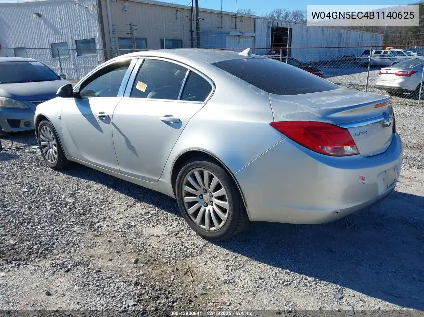W04GN5EC4B1140625 2011 Buick Regal Cxl Russelsheim