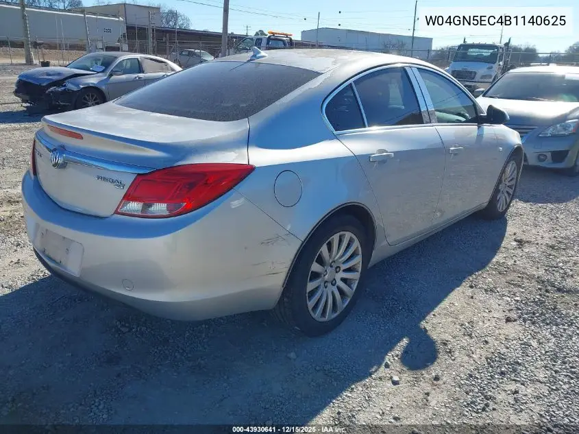 W04GN5EC4B1140625 2011 Buick Regal Cxl Russelsheim