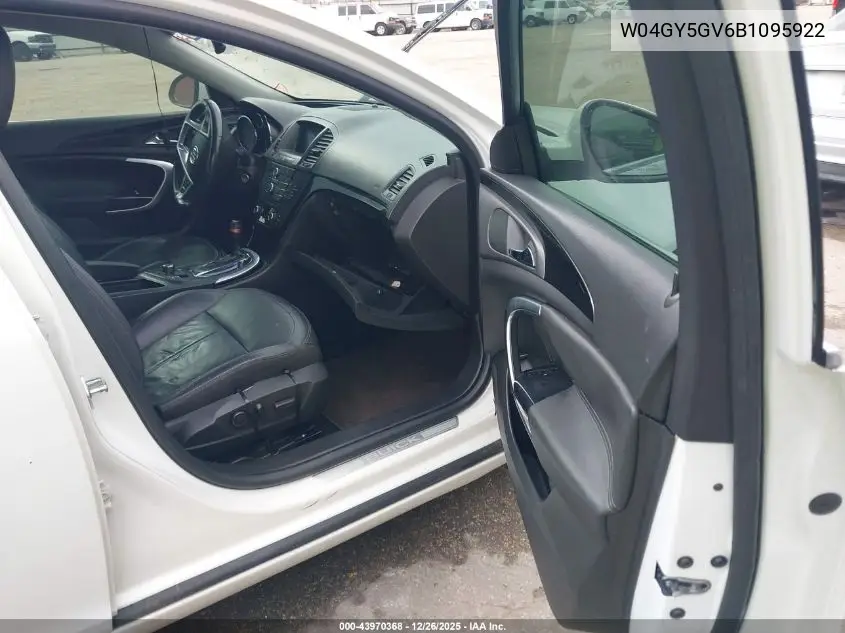 W04GY5GV6B1095922 2011 Buick Regal Cxl Turbo Russelsheim