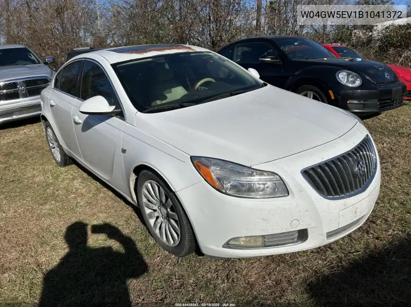W04GW5EV1B1041372 2011 Buick Regal Cxl Turbo Russelsheim