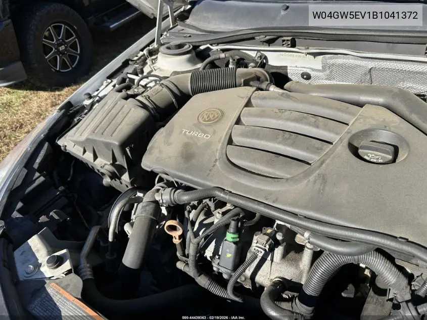 W04GW5EV1B1041372 2011 Buick Regal Cxl Turbo Russelsheim