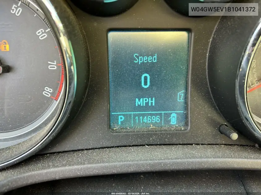 W04GW5EV1B1041372 2011 Buick Regal Cxl Turbo Russelsheim