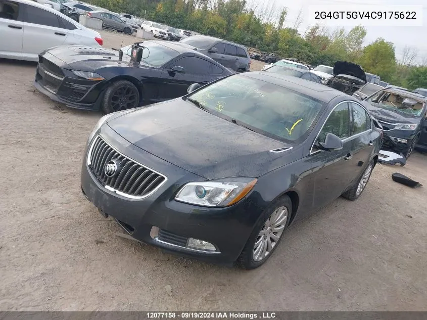 2G4GT5GV4C9175622 2012 Buick Regal