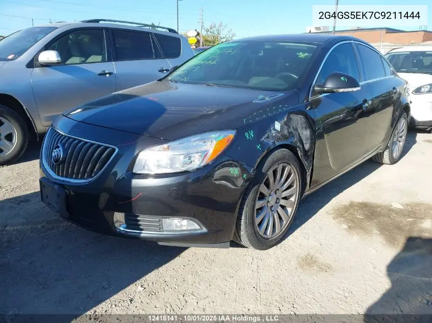 2G4GS5EK7C9211444 2012 Buick Regal Premium 1