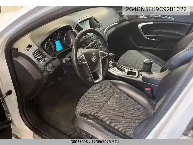 2G4GN5EK9C9201022 2012 Buick Regal