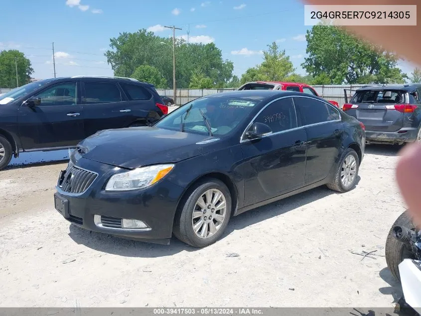 2G4GR5ER7C9214305 2012 Buick Regal