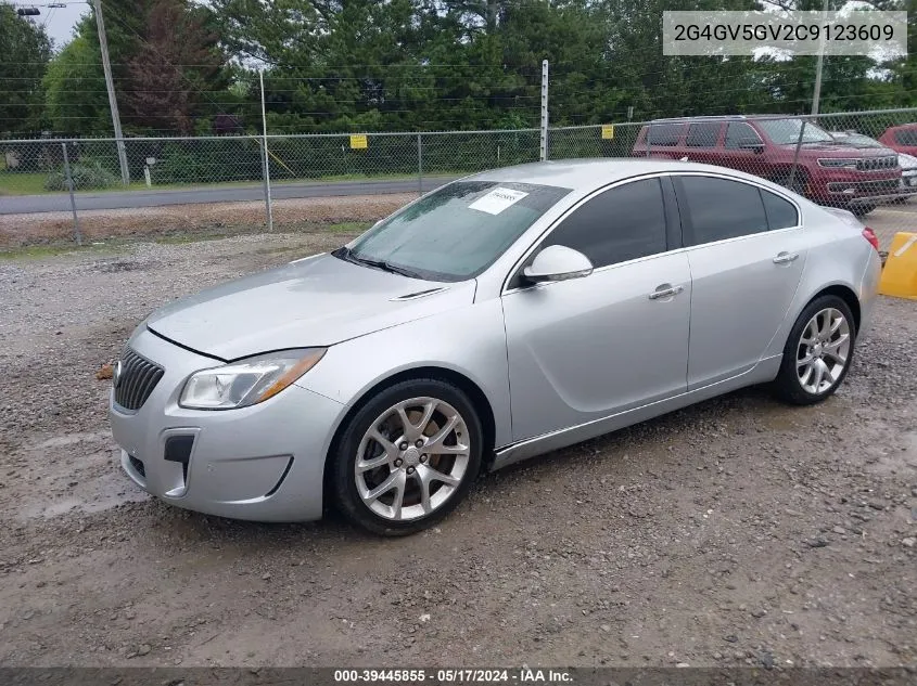 2G4GV5GV2C9123609 2012 Buick Regal Gs