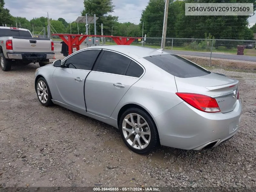 2012 Buick Regal Gs VIN: 2G4GV5GV2C9123609 Lot: 39445855