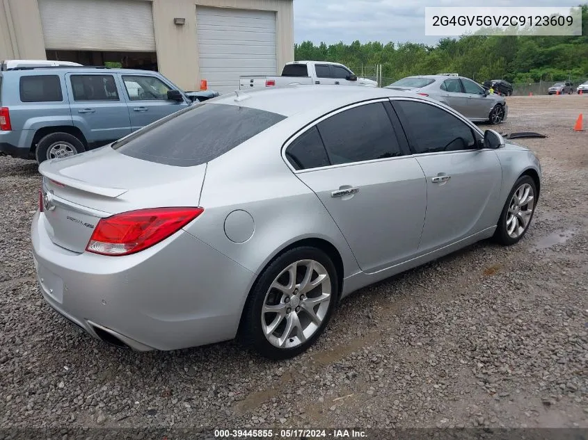 2012 Buick Regal Gs VIN: 2G4GV5GV2C9123609 Lot: 39445855