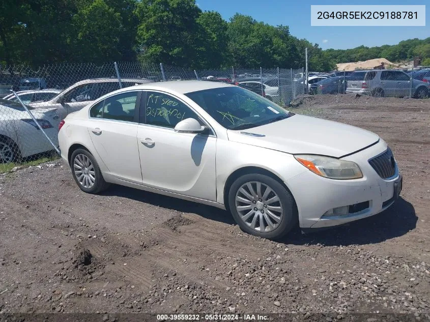 2G4GR5EK2C9188781 2012 Buick Regal