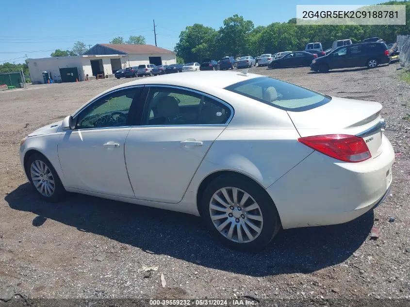 2G4GR5EK2C9188781 2012 Buick Regal