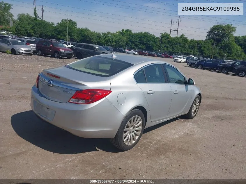 2G4GR5EK4C9109935 2012 Buick Regal