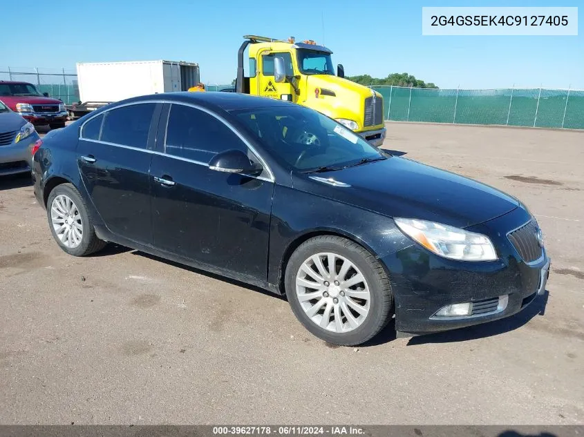 2012 Buick Regal Premium 1 VIN: 2G4GS5EK4C9127405 Lot: 39627178