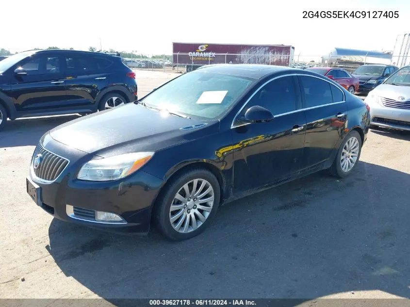 2012 Buick Regal Premium 1 VIN: 2G4GS5EK4C9127405 Lot: 39627178