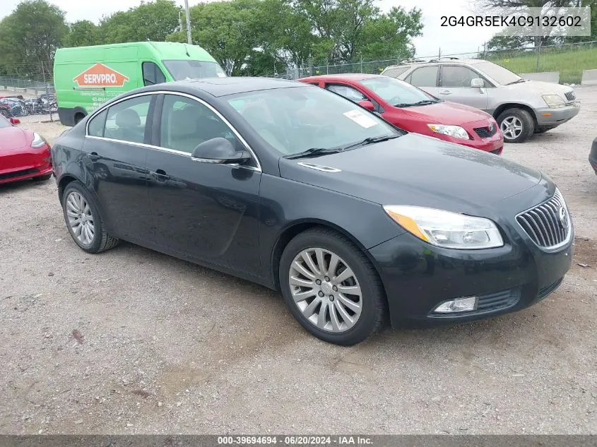 2012 Buick Regal VIN: 2G4GR5EK4C9132602 Lot: 39694694