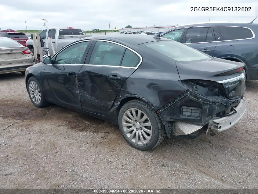 2G4GR5EK4C9132602 2012 Buick Regal