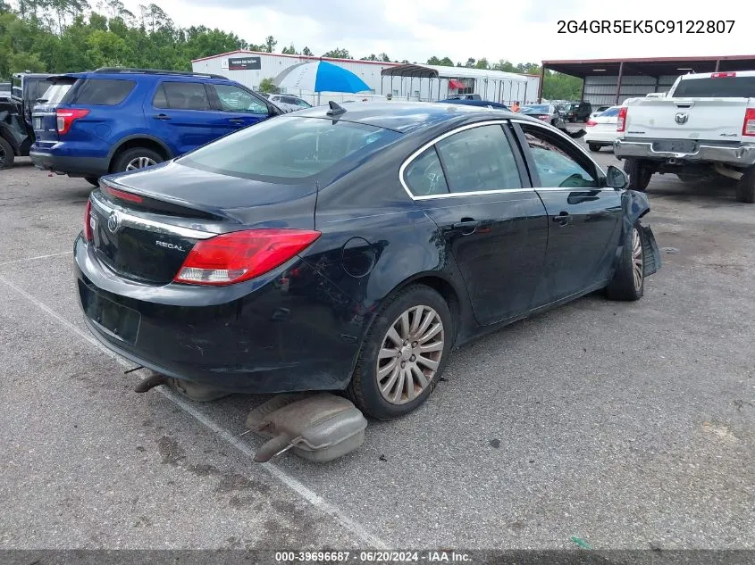 2G4GR5EK5C9122807 2012 Buick Regal