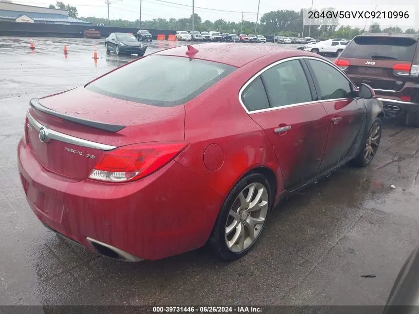 2012 Buick Regal Gs VIN: 2G4GV5GVXC9210996 Lot: 39731446