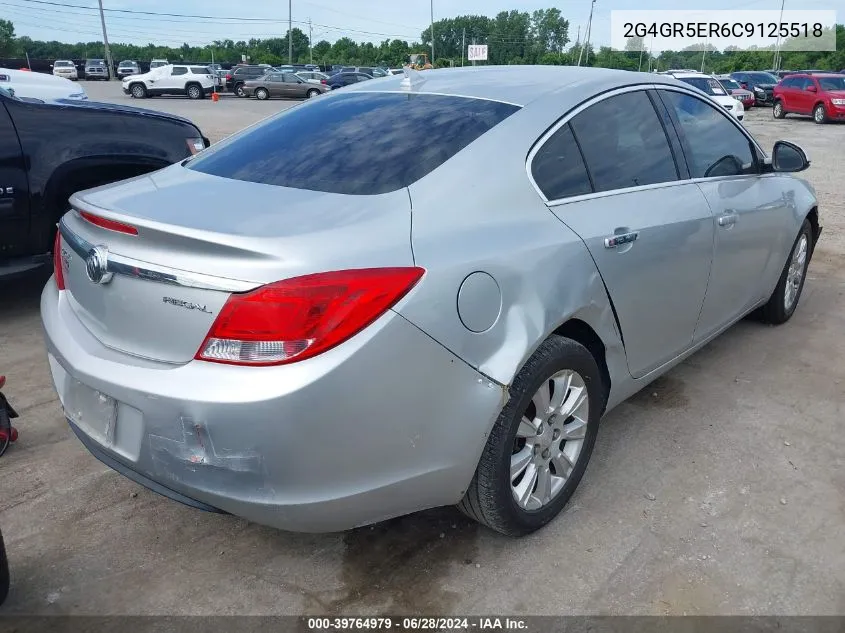 2G4GR5ER6C9125518 2012 Buick Regal