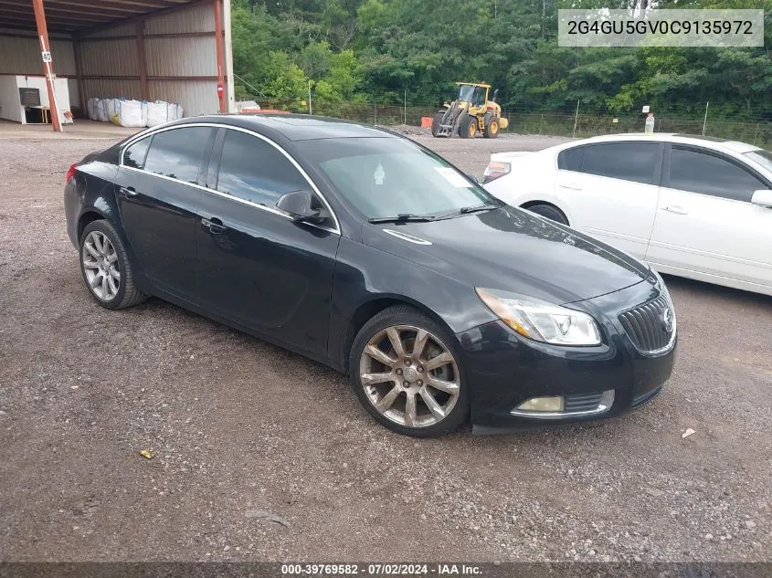 2012 Buick Regal Premium VIN: 2G4GU5GV0C9135972 Lot: 39769582