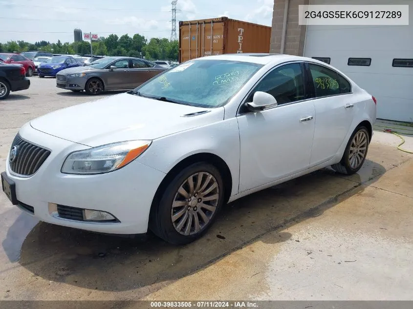 2G4GS5EK6C9127289 2012 Buick Regal Premium 1