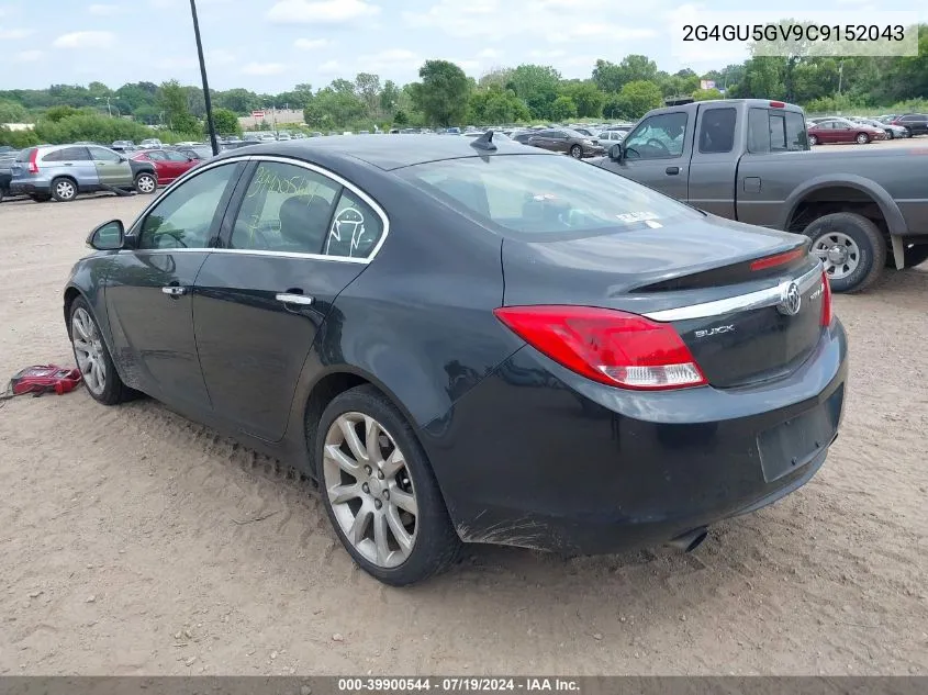 2012 Buick Regal Premium VIN: 2G4GU5GV9C9152043 Lot: 39900544