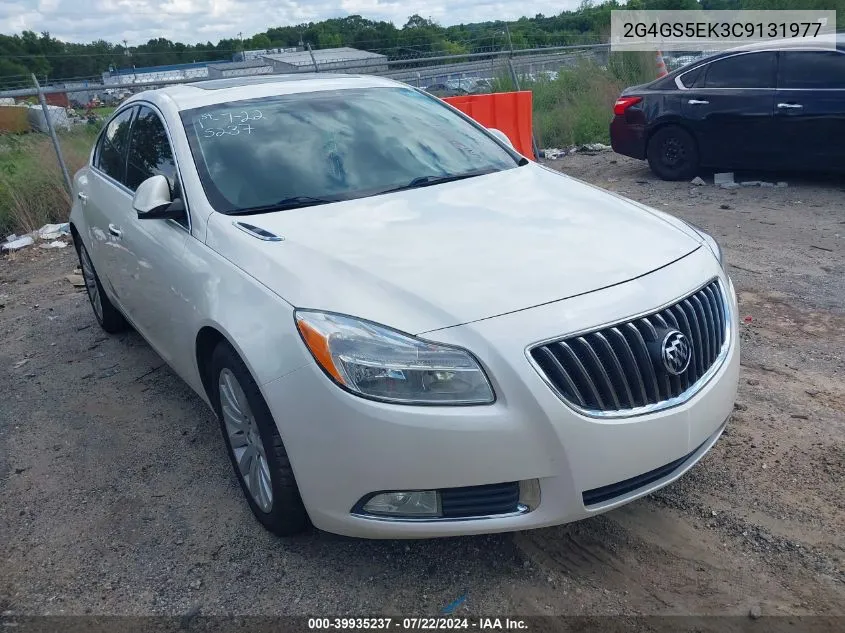 2012 Buick Regal Premium 1 VIN: 2G4GS5EK3C9131977 Lot: 39935237