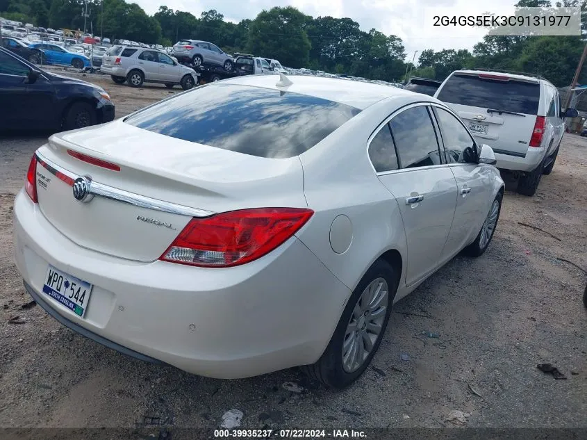 2012 Buick Regal Premium 1 VIN: 2G4GS5EK3C9131977 Lot: 39935237